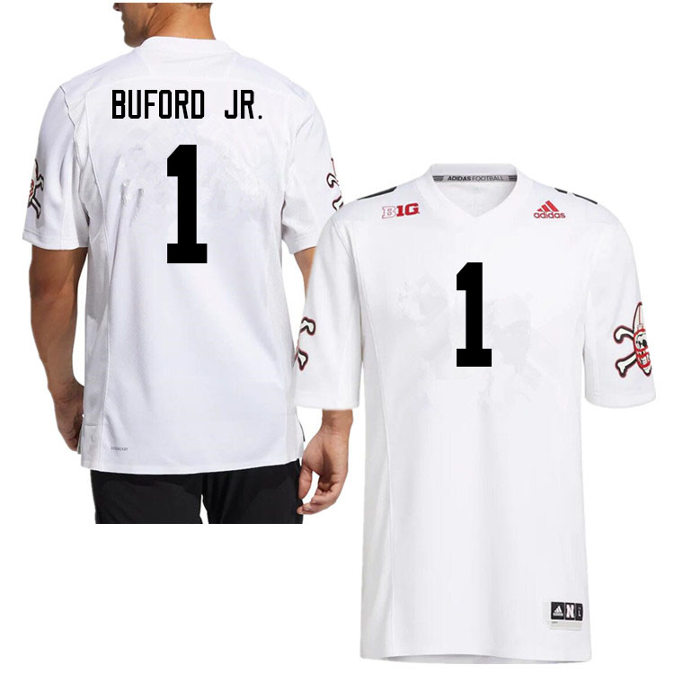 Men #1 Marques Buford Jr. Nebraska Cornhuskers College Football Jerseys Sale-Strategy